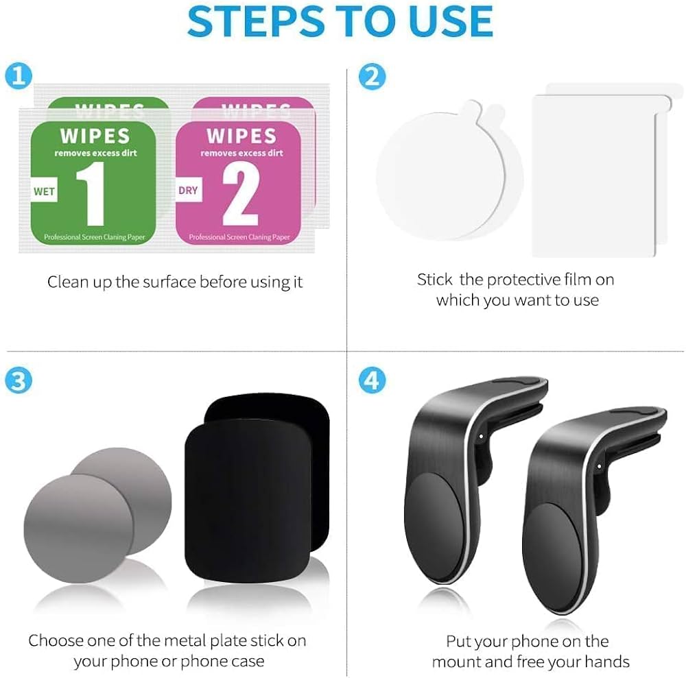 MagnoGrip FlexMount (Universal Magnetic Car Phone Holder)