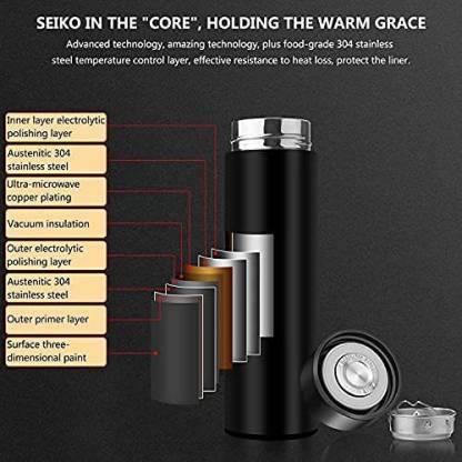 Stainless Steel Temperature Water Bottle (With LCD smart display)
