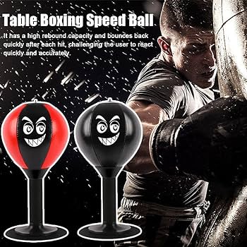 Vacuum base Boxing Punch Bag Speed Ball