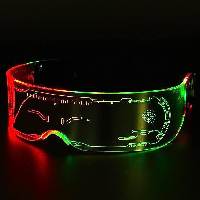 Luminous Glasses for Parties , Halloween cosplay party