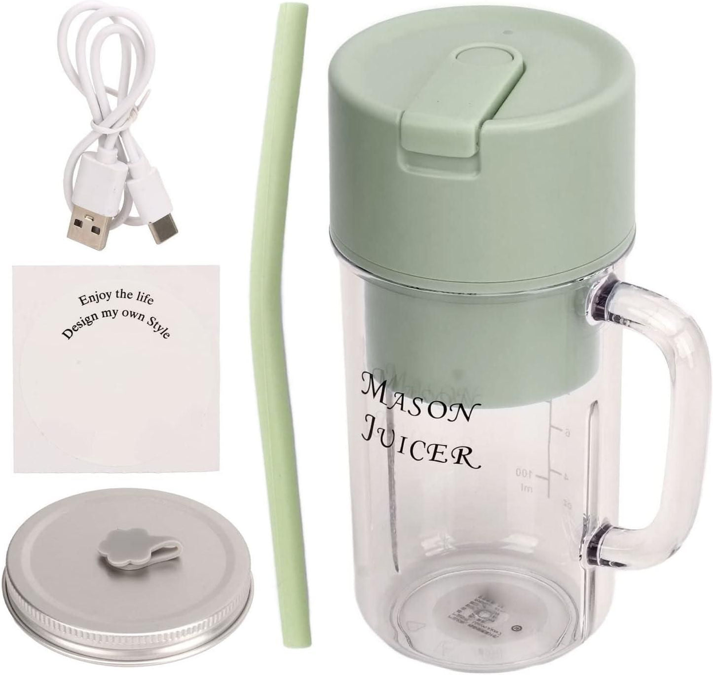 USB Rechargeable Mini Blender For Smoothies & Shakes