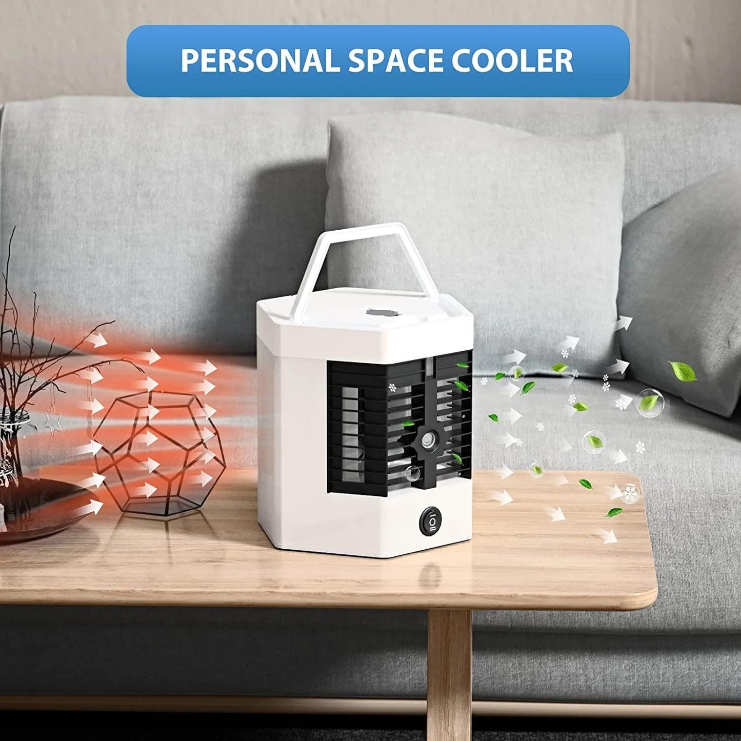 ini Air Conditioner ARCTIC COOLER Air Cooler Humidifier Mini Portable Air Cooler Fan Arctic Air Personal Space Cooler The Quick & Easy Way to Cool Any Space Air Conditioner