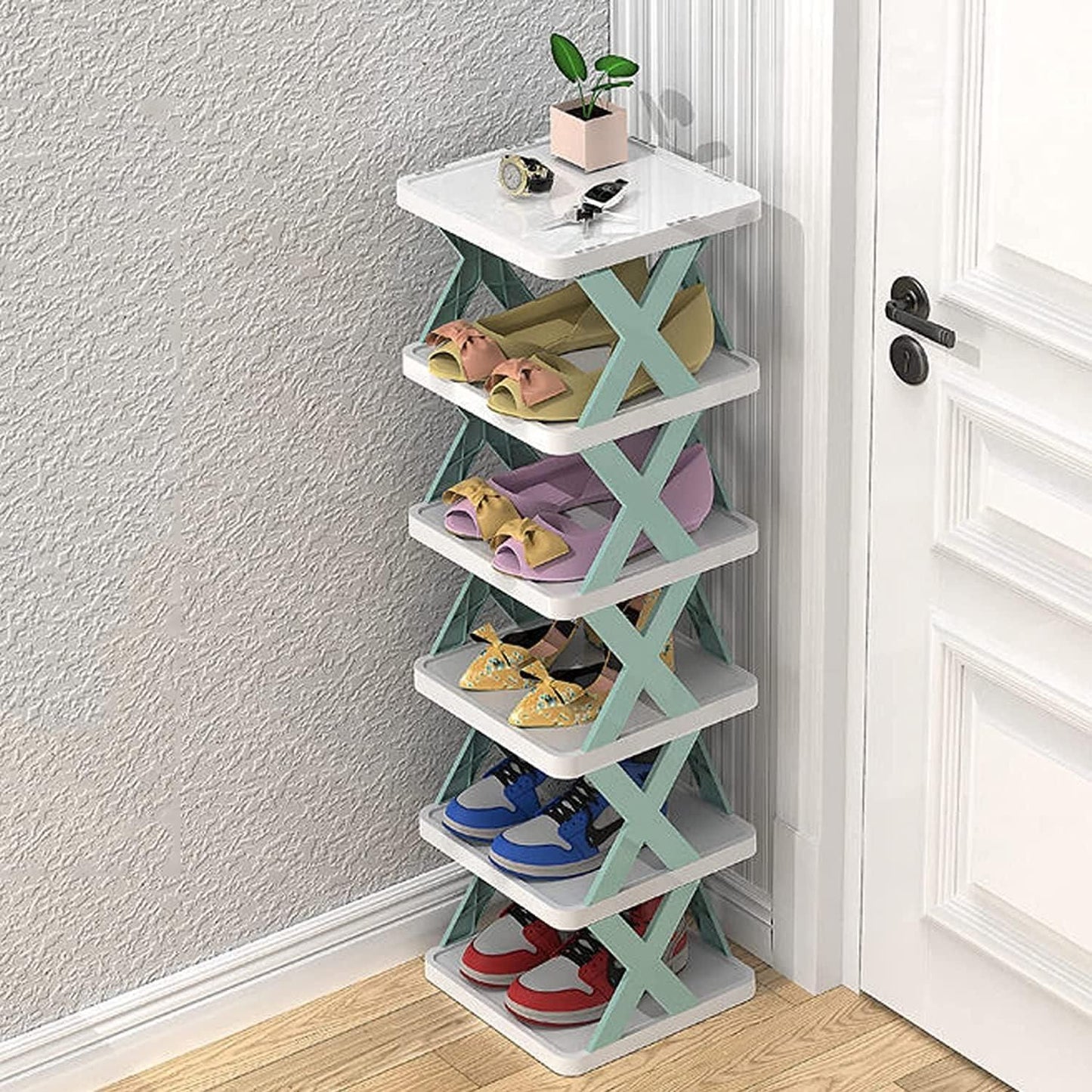 Smart Foldable Shoes Shelf (5 Tier Shoe Rack)